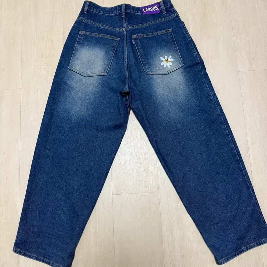 [BUNJANG] Labros Baggy Jeans Indigo (M) / 라브로스 배기진 인디고 (M)