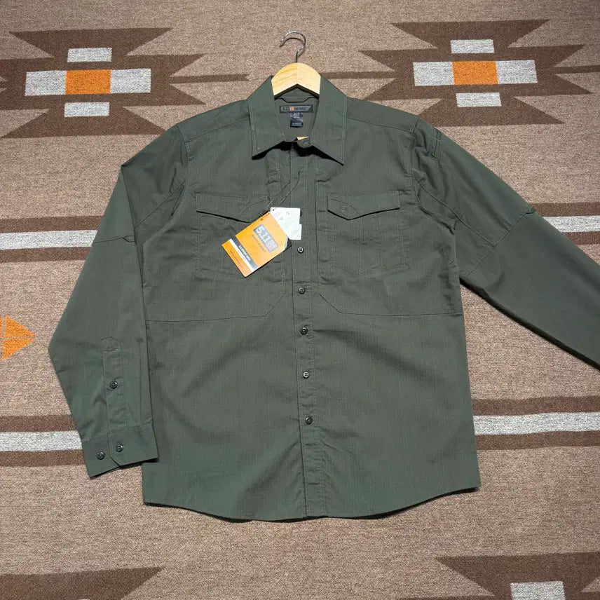 [BUNJANG] 5.11 Tactical Strike Shirt - Medium (Unused) / 타임세일)미사용)511택티컬 스트라이크 셔츠 M 100