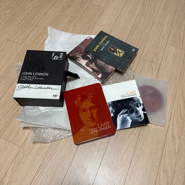 [BUNJANG] John Lennon 3-Disc DVD Steelbook Box Set (Rare, Sealed) / 존레논 DVD 3종 스틸북 박스 풀셋(희소/미개봉) JOHN LENNON 비틀즈