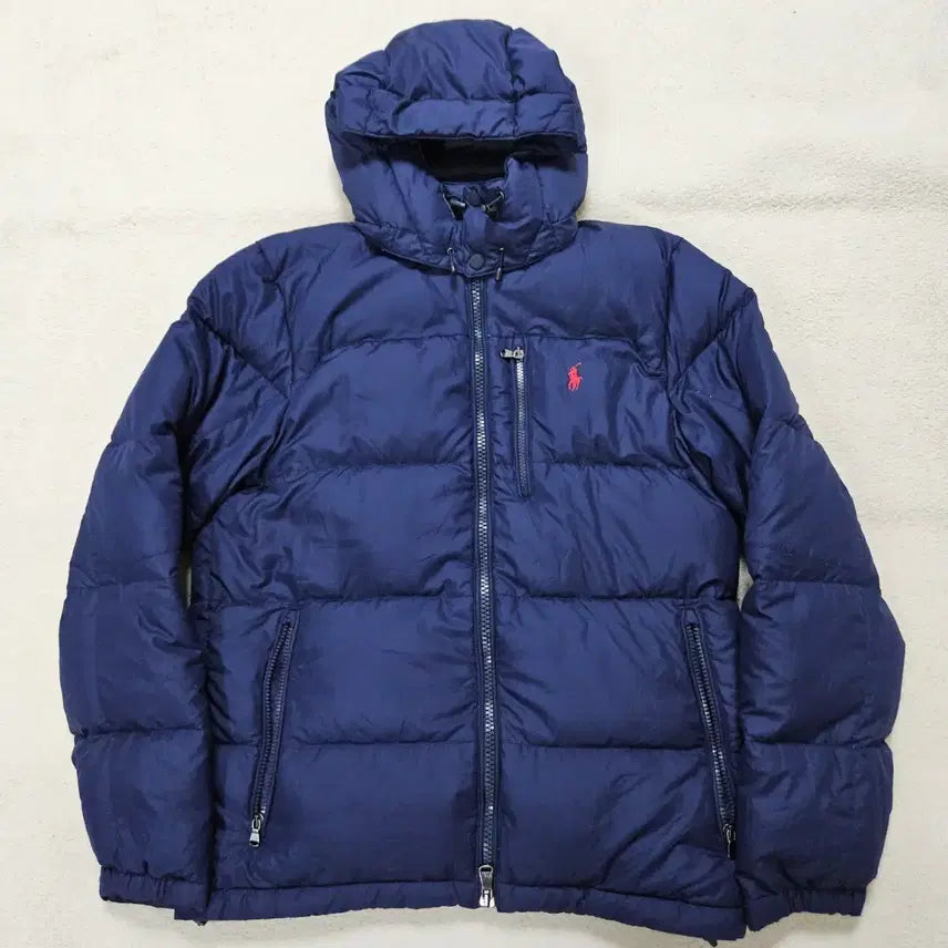 [BUNJANG] Polo Ralph Lauren Navy Puffer Jacket / 폴로 랄프로렌 네이비 푸퍼 패딩 급처