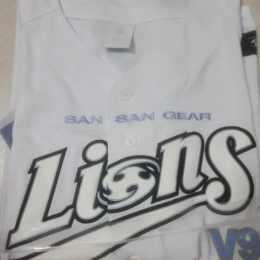 [BUNJANG] Samsung Lions Sansan Gear Baseball Uniform XL / 삼성 라이온즈 산산기어 야구 유니폼 xl 팝니다.