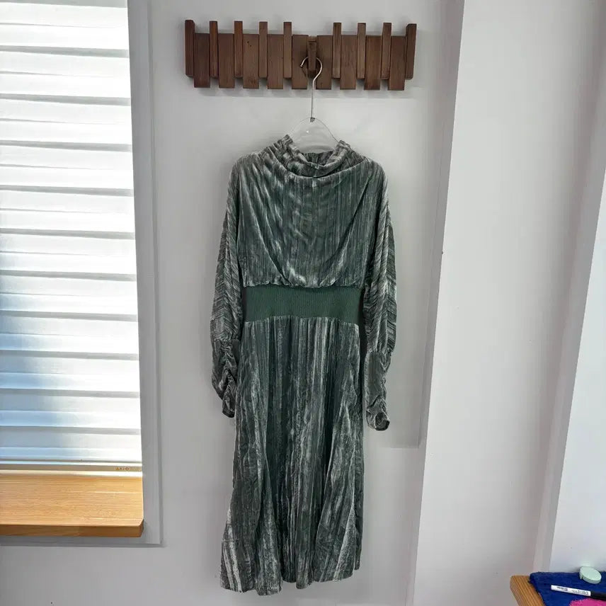 [BUNJANG] Objet Velvet Dress / 오브제 벨벳 원피스