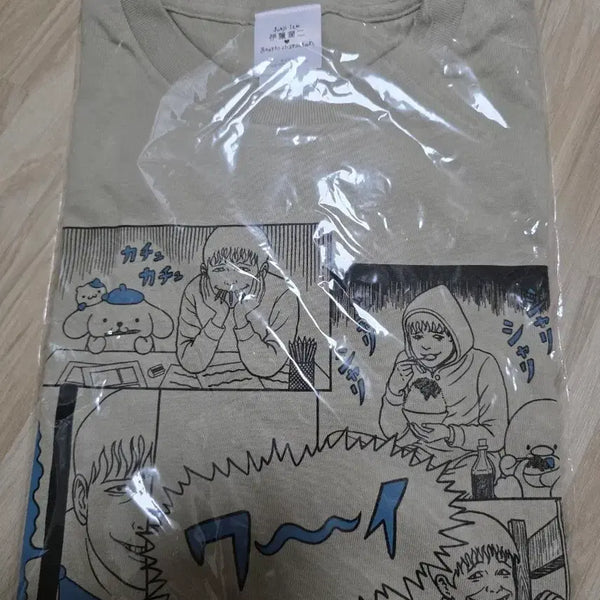 [BUNJANG] Junji Ito x Sanrio Collaboration Soichi My Melody Hello Kitty Pochacco T-Shirt XL / 이토준지 산리오 콜라보 티셔츠 소이치 마이멜로디 키티 포차코