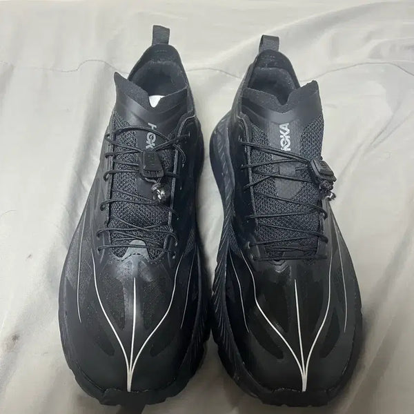 [BUNJANG] Hoka Mafate Speed 4 Light Black Outer Orbit Running Shoes / 호카 마파테 스피드 4 라이트 블랙 아우터 오빗