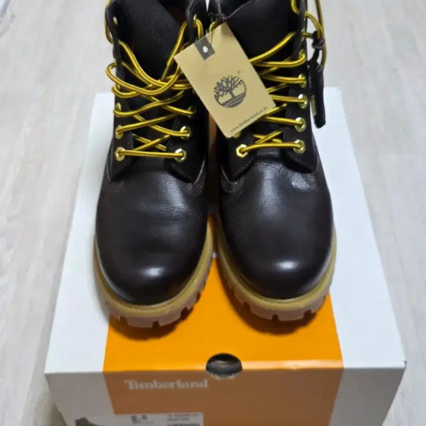 [BUNJANG] Timberland 6-Inch Espresso Collection Leather Boots / 팀버랜드 6인치 에스프레소 컬렉션 가죽부츠[270]