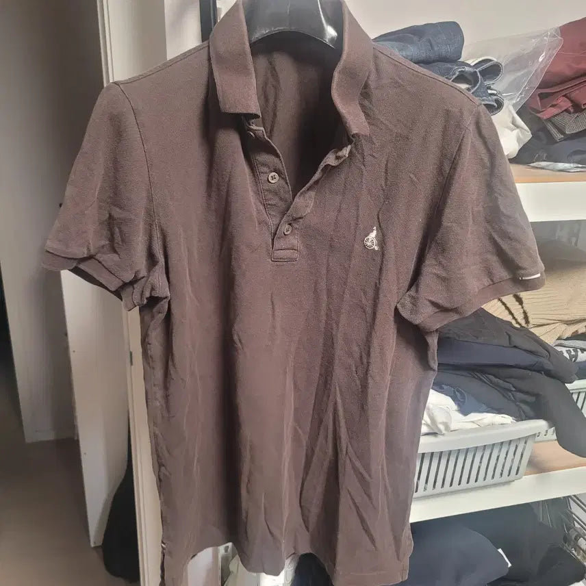 [BUNJANG] Beanpole Polo Slim Fit T-Shirt Size 100 / 빈폴 폴로 카라티슬림100