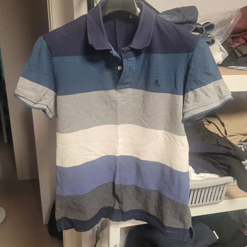 [BUNJANG] Beanpole Men's Striped T-Shirt Size 95 / 빈폴반팔 스트라이프95