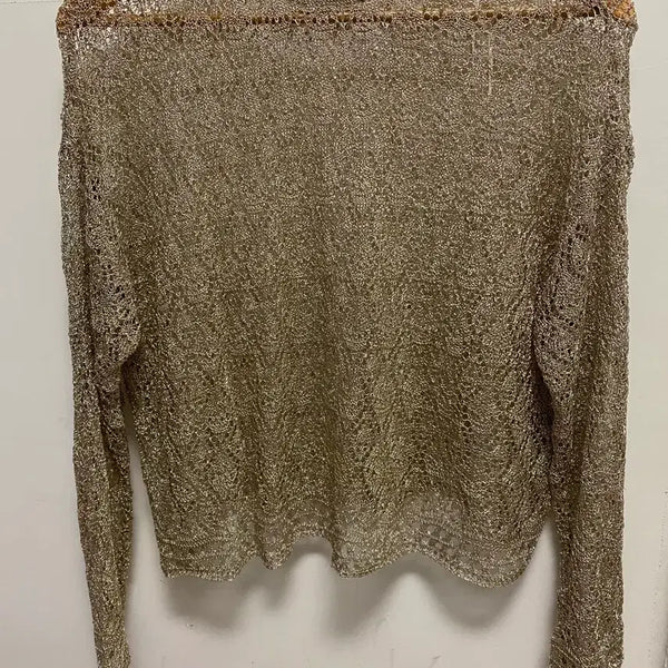 [BUNJANG] ZARA Metallic Knit Top / 자라 메탈 니트