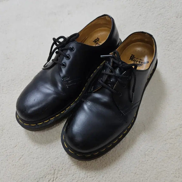 [BUNJANG] Dr. Martens 1461 Black 3-Eye Shoe Size 260 / 닥터마틴 1461 블랙 3홀 260 급처