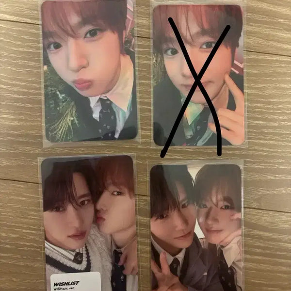 [BUNJANG] NCT WISH Sakuya Wishlist Bundle Set Photocard / 엔시티 위시 사쿠야 wishlist 포카 일괄 양도 판매
