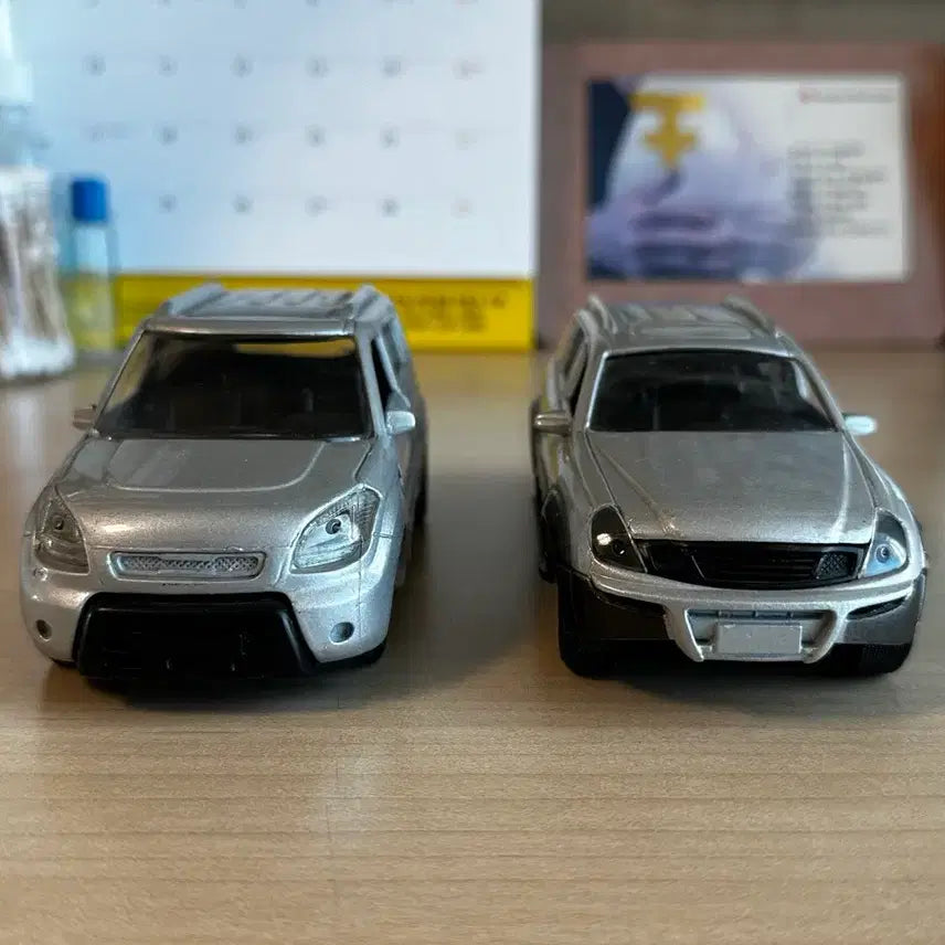 [BUNJANG] Chang Myung Rexton & Soul Diecast Model Bundle Set / <일괄가격> 국산미니카 창명 렉스턴 , 쏘울 다이캐스트