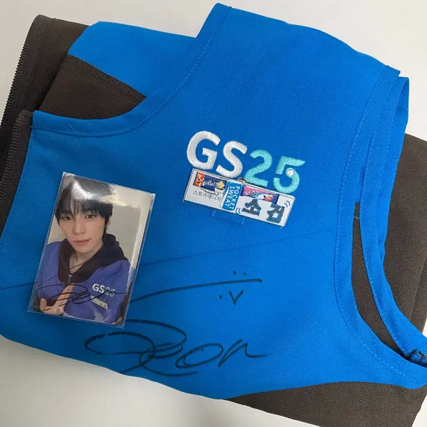 [BUNJANG] NexG Sho Gun Game-Worn Jersey Autographed Photocard / 넥스지 소건 gs25 실착 유니폼, 싸인포카