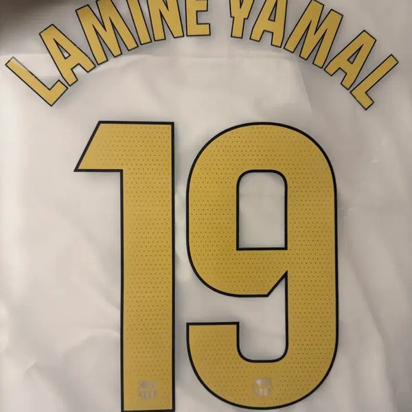 [BUNJANG] 24-25 Lamine Yamal Official Jersey Printing / 24-25 라민 야말 오피셜 마킹