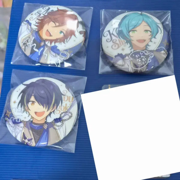 [BUNJANG] Ensemble Stars! 10th Anniversary Pop-up Can Badge Set (Kanata, Shinobu, Madara) / 앙상블 스타즈 10주년 팝업 캔뱃지 카나타 시노부 마다라