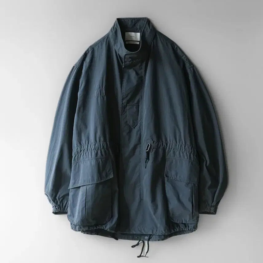[BUNJANG] Our selves 26SS Short Mods Parka - Vintage Blue / [2] 아워셀브스 26ss 숏 모즈파카 - 빈티지 블루