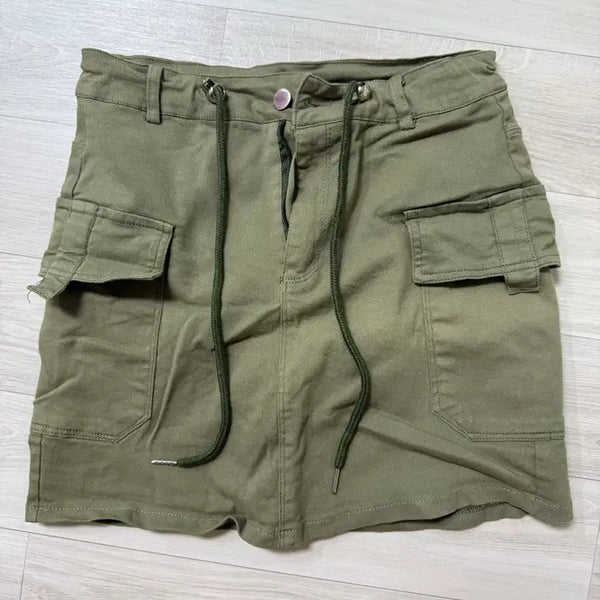 [BUNJANG] Cargo Mini Skirt / 카고치마