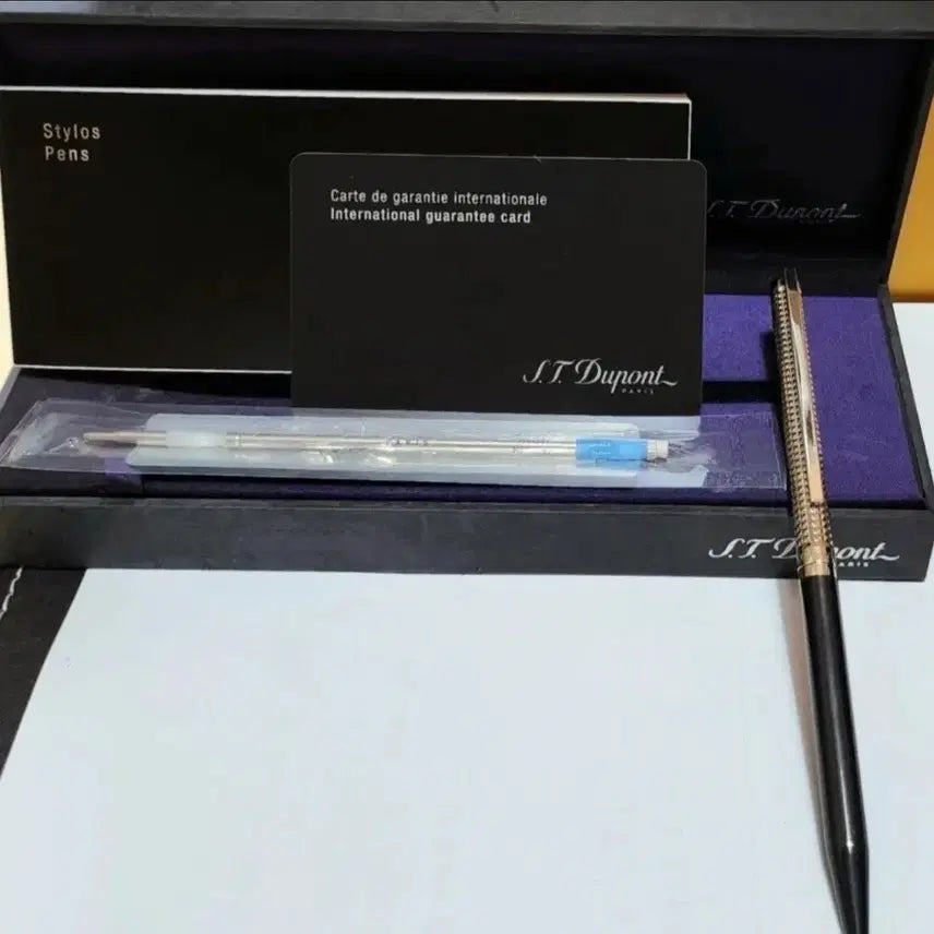 [BUNJANG] S.T. Dupont Classique Slim Ballpoint Pen / Mechanical Pencil Combo (Used A+ Grade) / 에스티 듀퐁 클래식(S.T. Dupont Classique) 슬림 볼펜/샤프 겸용 필기구(Used A+급 이상)