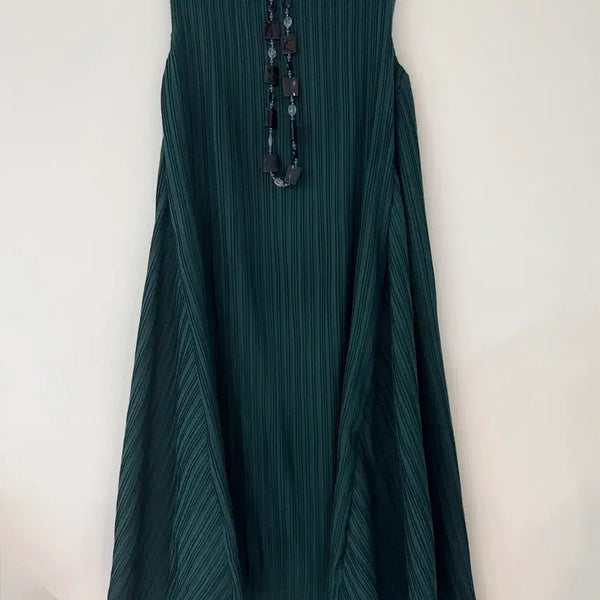 [BUNJANG] Kimsapparel Pleated Long Dress / Kimsapparel 플리츠 원피스