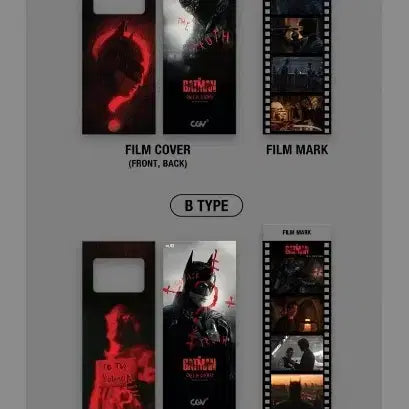 [BUNJANG] The Batman CGV Film Mark & Japan Booklet Bundle Set / 더배트맨 cgv 필름마크+일본 부클릿 일괄판매 합니다