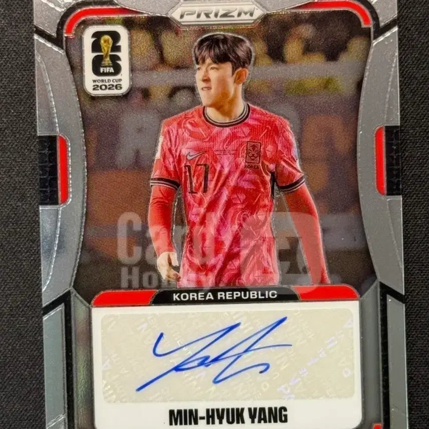 [BUNJANG] Panini 2026 World Cup Korea Yang Min-hyuk Auto Card / 파니니 2026 월드컵 한국 양민혁 오토카드 판매합니다