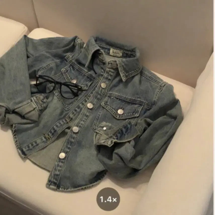 [BUNJANG] Baydely Denim Jacket / 베이델리 청자켓