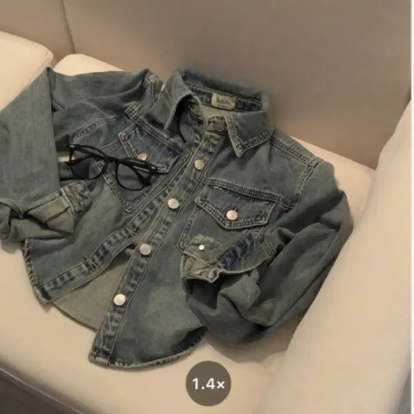 [BUNJANG] Baydely Denim Jacket / 베이델리 청자켓