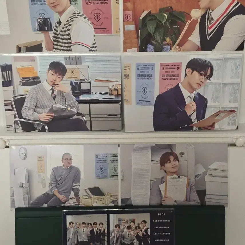 [BUNJANG] BTOB 5th Fan Meeting Fanclub Booth Postcard Set (Last Day Ver.) / 비투비 5기 팬미팅 팬클럽부스 엽서 세트 (마지막날ver)