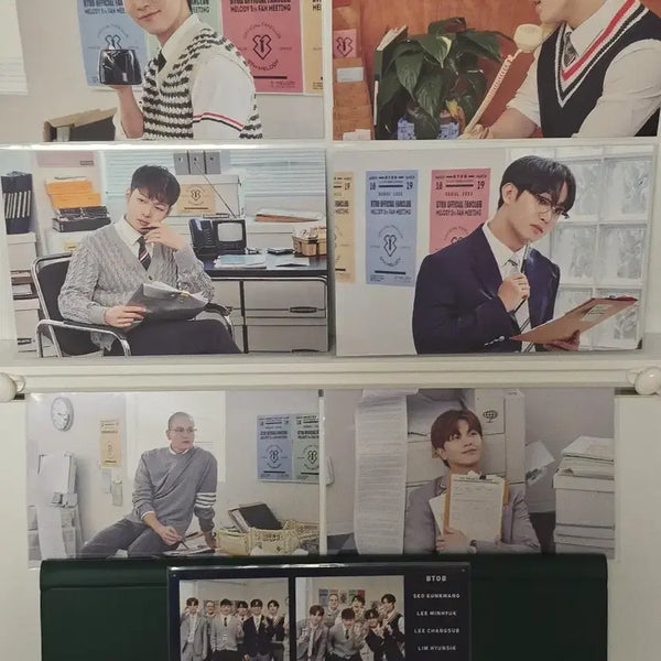 [BUNJANG] BTOB 5th Fan Meeting Fanclub Booth Postcard Set (Last Day Ver.) / 비투비 5기 팬미팅 팬클럽부스 엽서 세트 (마지막날ver)
