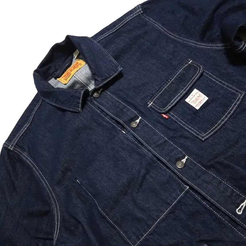 [BUNJANG] Levi's Relaxed Engineer Denim Chore Jacket / 리바이스 릴렉스드 엔지니어 데님 커버올 자켓
