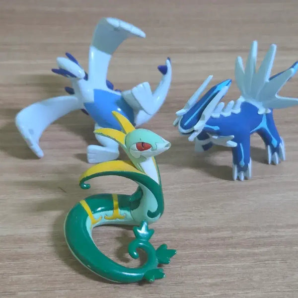 [BUNJANG] Pokemon Vintage Figures Lot - Serperior, Lugia, Dialga / 포켓몬 고전 피규어 샤로다 루기아 디아루가 몬콜레 몬코레
