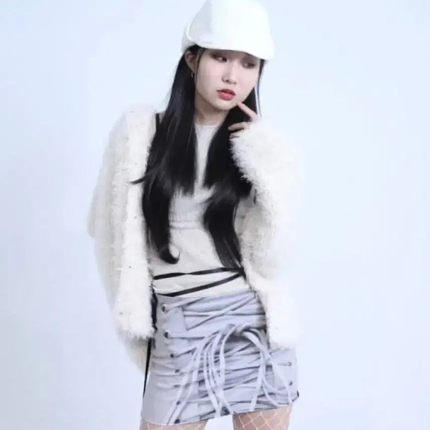[BUNJANG] Elf Elf Elf Corset Mini Skirt / 엘프엘프엘프 코르셋 스커트