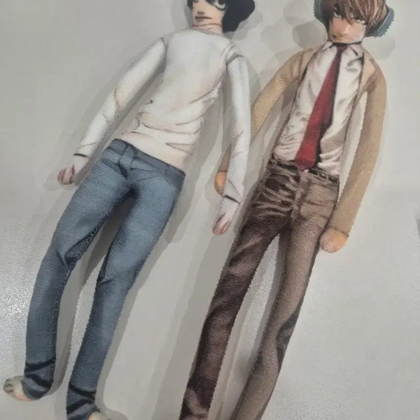 [BUNJANG] Death Note L & Light Wire Dolls Bundle / 데스노트 L, 라이토 철사 인형