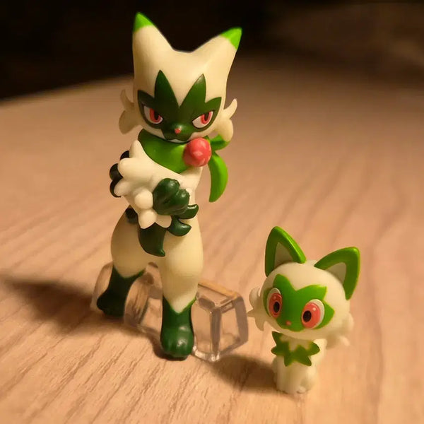 [BUNJANG] Pokémon Scale World Rowlet & Litten Figure Set / 포켓몬 스케일월드 나로테+나오하 냐로테 냐오하 피규어
