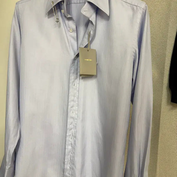[BUNJANG] Tom Ford Herringbone Collar Pin Shirt / 톰포드 헤링본 카라핀 셔츠
