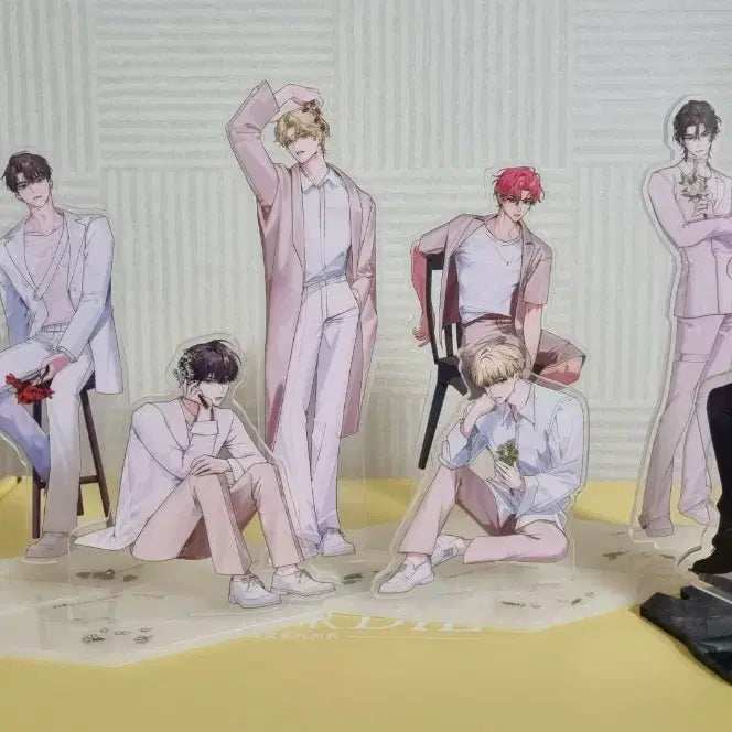 [BUNJANG] Demuth Taiwan Edition Acrylic Stand Set / 데못죽 대만판 3+4 아크릴 스탠드 일괄 양도