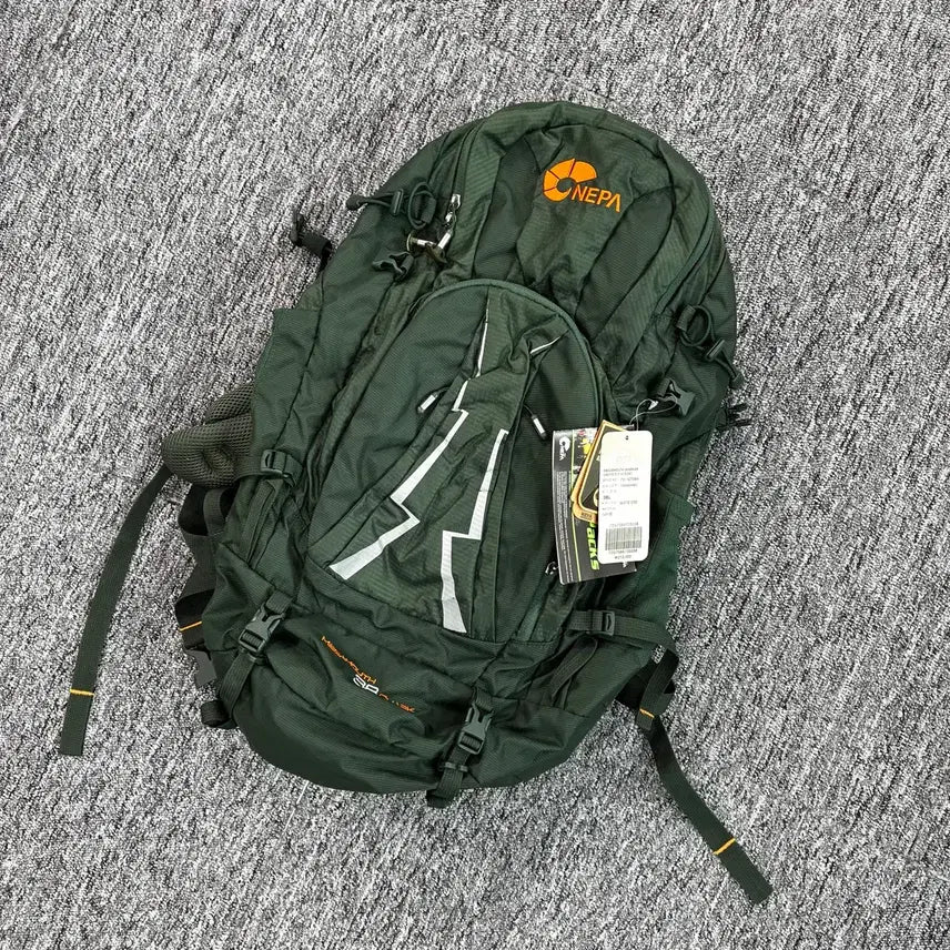 [BUNJANG] Nepa Megamouth Shark 38L Backpack Khaki / 네파 메가마우스샤크 카키 백팩 38L
