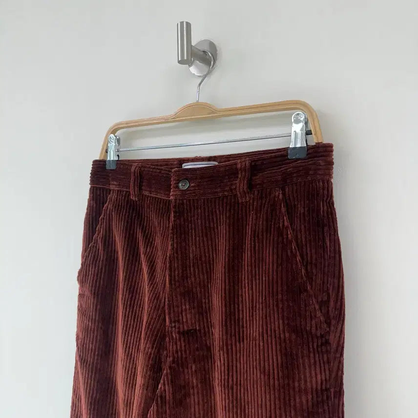 [BUNJANG] AMI Corduroy Pants Wine / 정품) 아미 코듀로이 팬츠 와인
