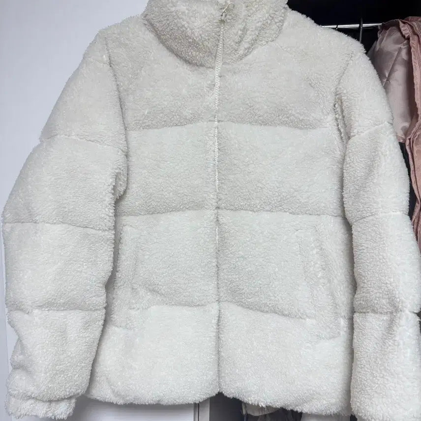 [BUNJANG] TOPTEN Fleece Padding Zip-Up Jacket / 탑텐 양털 패딩 뽀글이