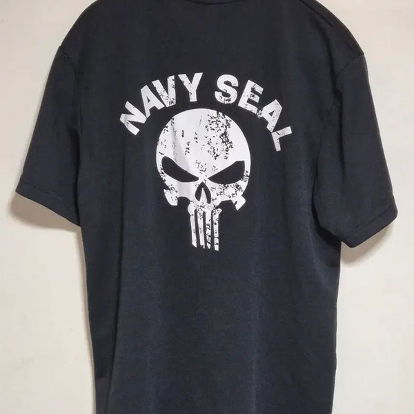 [BUNJANG] US Navy SEALs Punisher Skull T-Shirt / 미 해군 네이비 씰 퍼니셔 해골 티셔츠