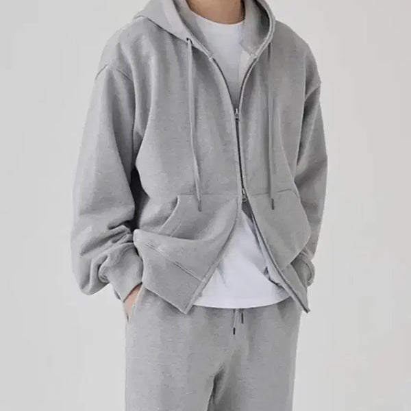 [BUNJANG] TOPI Sweat Hoodie Zip-up (L) / 토피 스웻 후드 집업