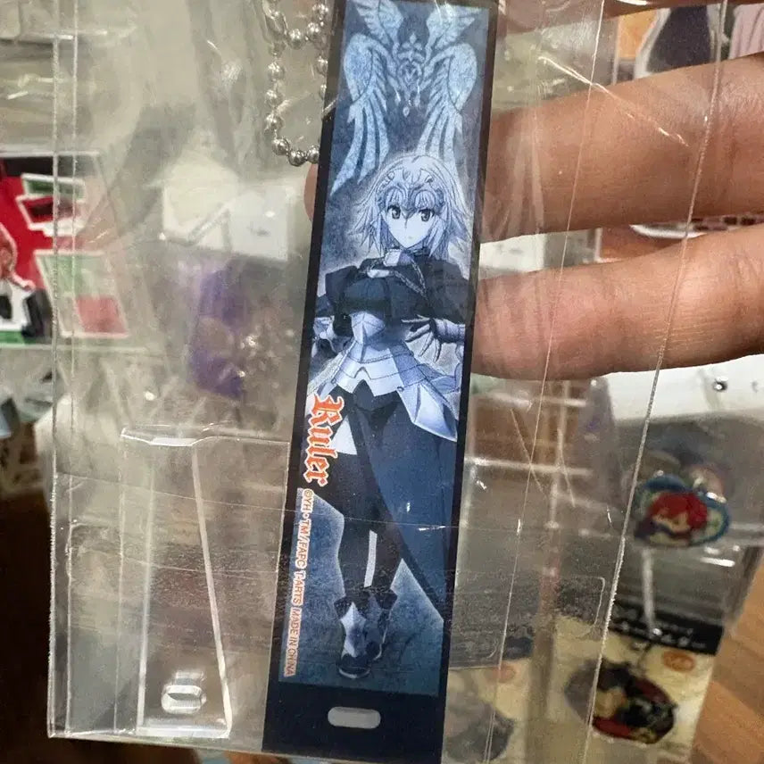[BUNJANG] Fate/Apocrypha Ruler Jeanne d'Arc Acrylic Stand Keychain / 페이트 아포크리파 룰러 잔다르크 아크릴 스탠드 키체인