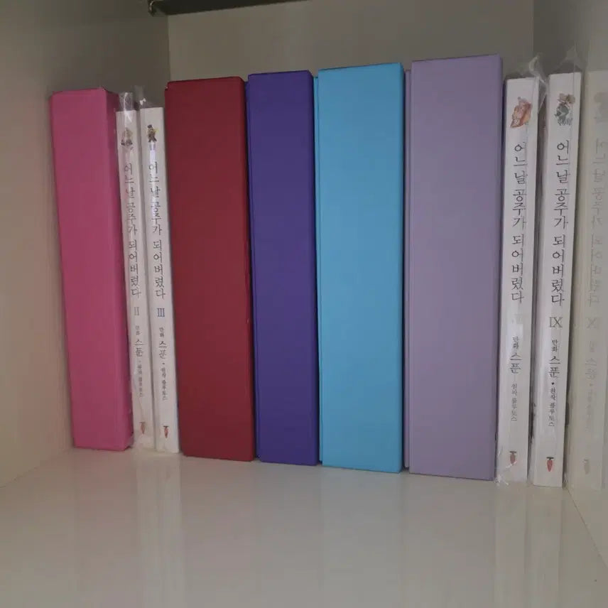 [BUNJANG] Suddenly, I Became a Princess Complete Set Volumes 1-9 (Limited Editions & First Press) / [로판/로맨스/웹툰/초판] 어느날 공주가 되어버렸다 1~9(완) 어공주 스푼 로판 웹툰