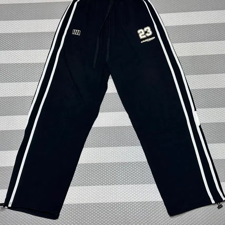 [BUNJANG] Muscle Armed Mesh Wide Pants Black L / 머슬암드 메쉬 와이드 팬츠 블랙L