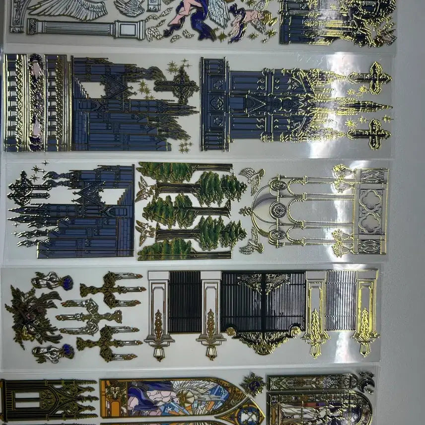 [BUNJANG] Vintage Scrapbooking Sticker Bundle Set / 빈티지 다꾸 스티커 일괄
