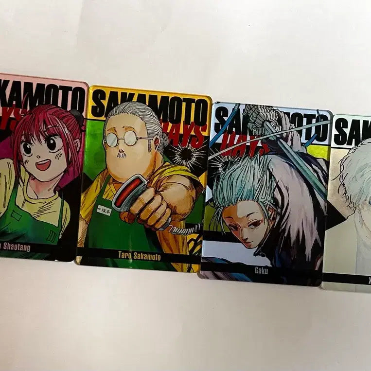 [BUNJANG] Sakamoto Days Acrylic Stand Set (4 Types) / 사카모토 데이즈 아크릴 스탠드 4종(슬러)