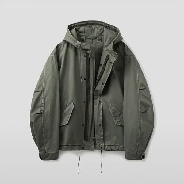 [BUNJANG] UNIONBLUE M51 MIL SHORT PARKA KHAKI GRAY / 유니온블루 M51 MIL SHORT PARKA [KHAKI GRAY]