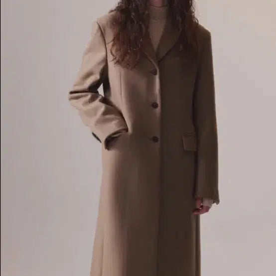 [BUNJANG] In Silence Women's Long Coat / 인사일런스 우먼 롱코트
