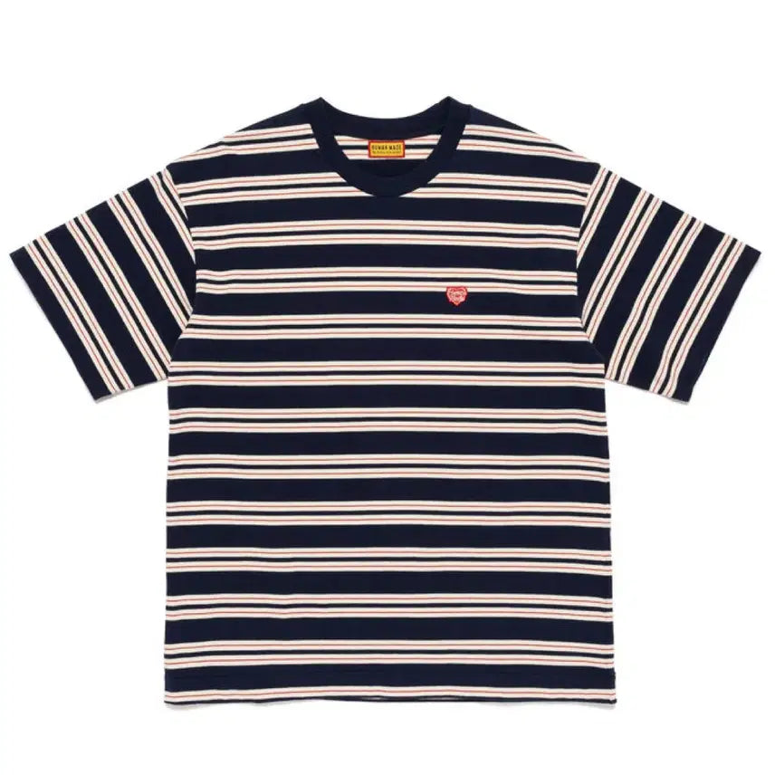 [BUNJANG] Human Made Striped Short Sleeve T-Shirt (M) / 휴먼메이드 반팔티셔츠 (M)