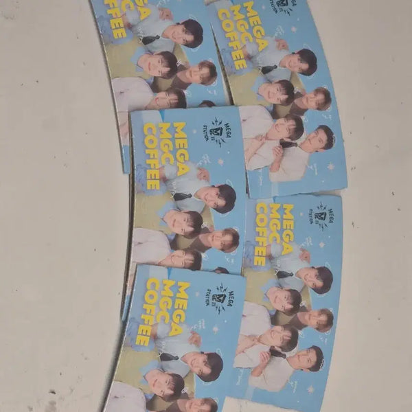 [BUNJANG] EXO Growl Megacoffee Cup Holder Bundle Set / 메가커피 엑소 컵홀더 exo 으르렁 megacoffee