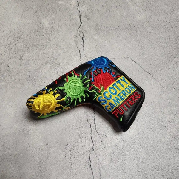 [BUNJANG] Scotty Cameron Splash Circle T Blade Putter Cover Black / 스플레쉬 써클티 블레이드(일자) 스카티카메론 퍼터 커버 블랙